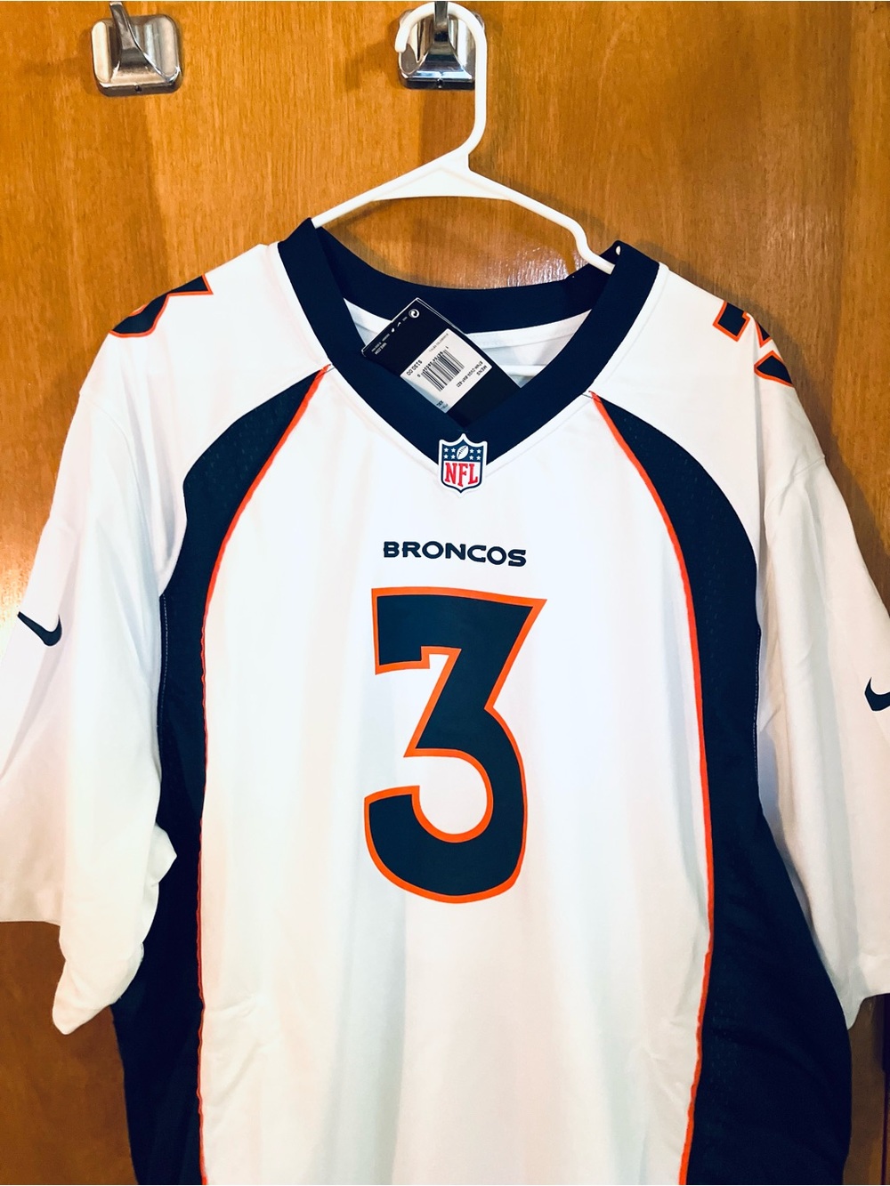 Nike NFL Denver Broncos Denver Broncos Russell Wilson #3 Men’s XXL Jersey  New